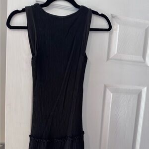 Black Midi Sun dress /cover up